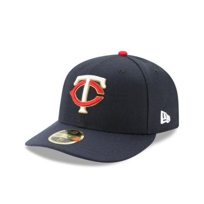 Sapca New Era Minnesota Twins MLB Authentic Collection Low Profile 59FIFTY Fitted - Albastri